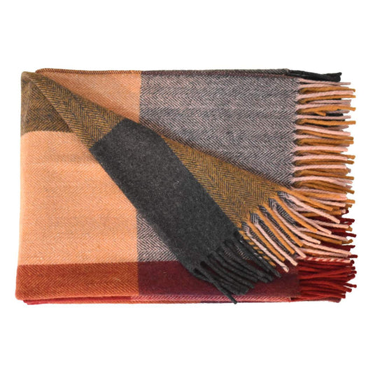 Multi Color Woolen Throw